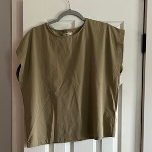Madewell Olive Muscle Tee